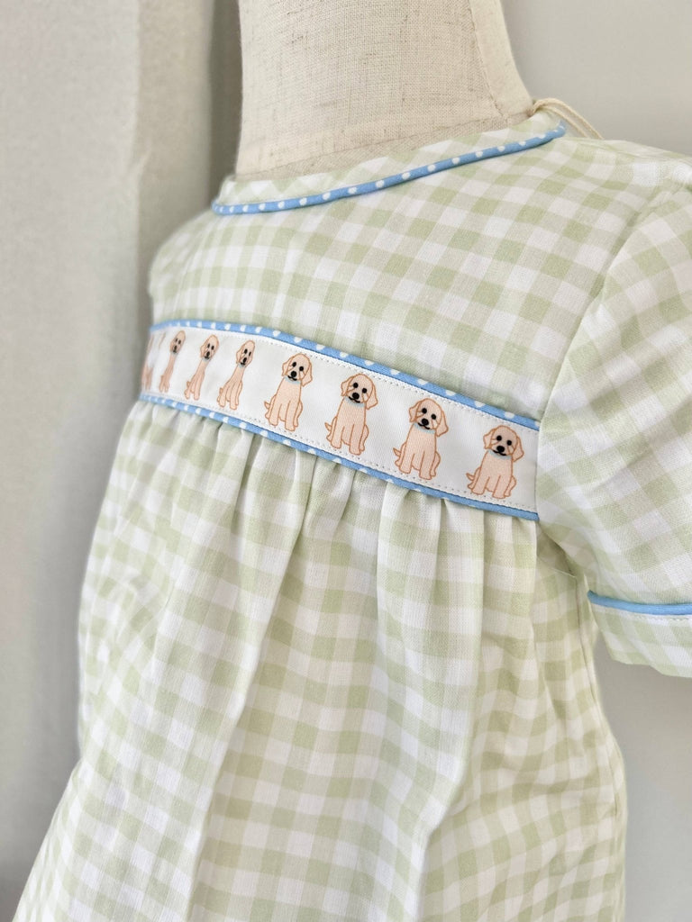 Proper Pups Boys Bloomer Set - Woven: 2t - The Edit LLC