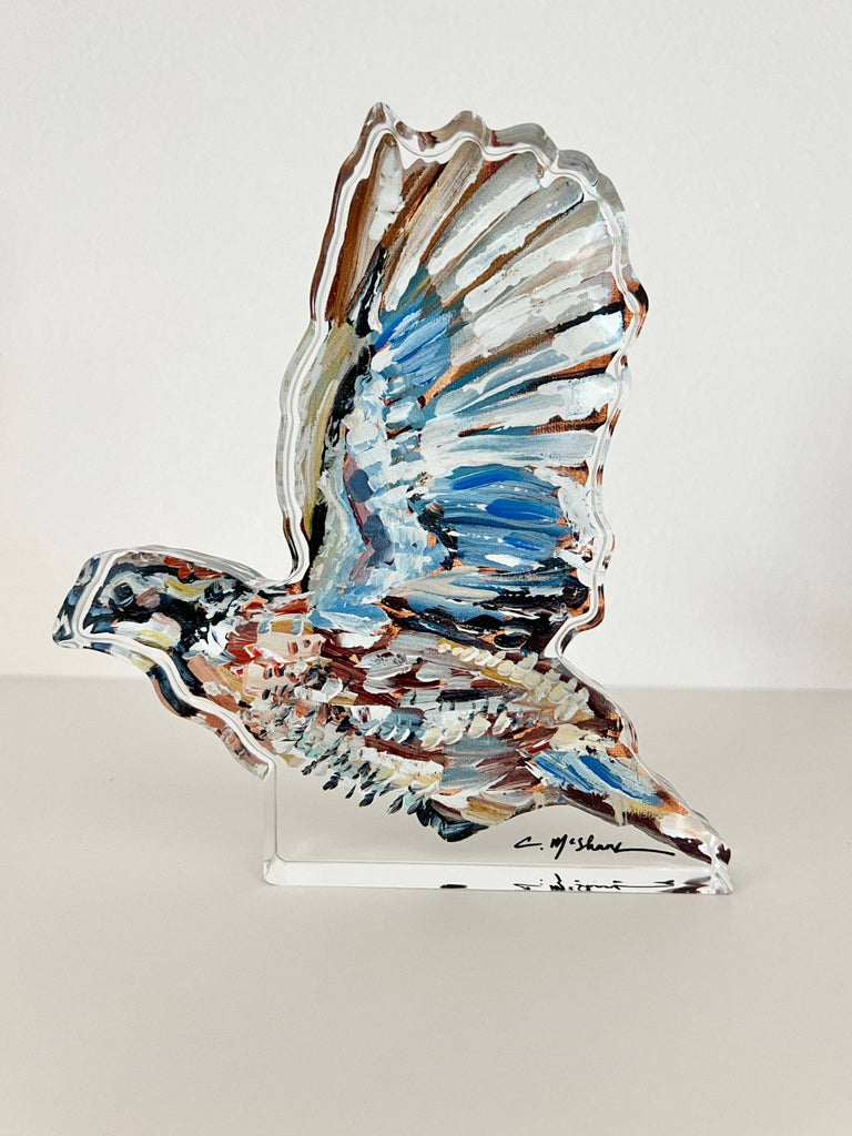 "Quaint Quail" acrylic shelfie: Small - The Edit LLC