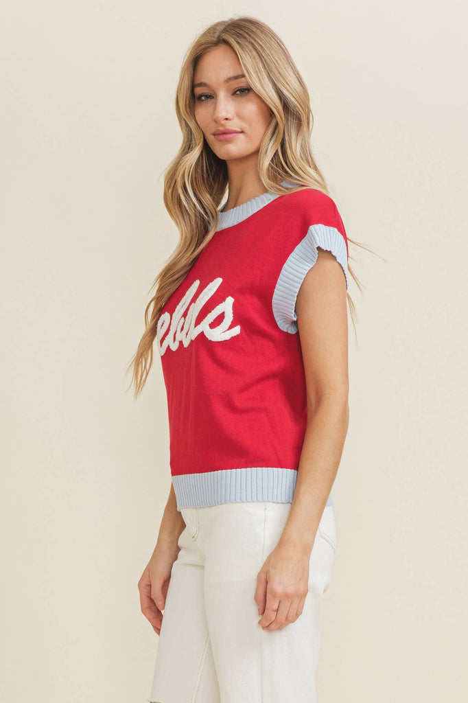 Rebels Game Day Women's Knit Sweater - The Edit LLC