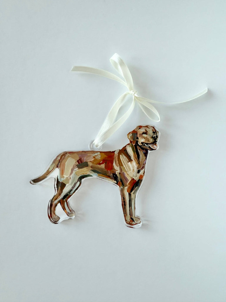 "Red Fox Lab" ornament : Ornament - The Edit LLC