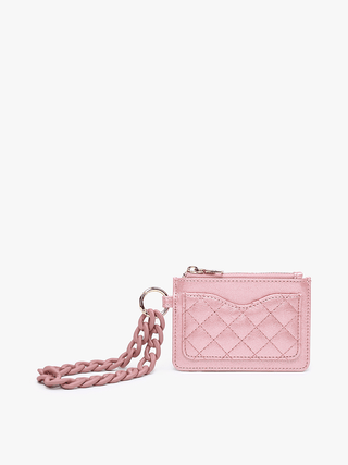 Rhodes Quilted Wallet w/ Chain Bangle | WL2368 : Copper Brown - The Edit LLC