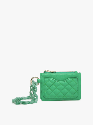 Rhodes Quilted Wallet w/ Chain Bangle | WL2368 : Cupid - The Edit LLC