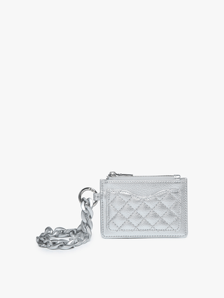 Rhodes Quilted Wallet w/ Chain Bangle | WL2368 : Cupid - The Edit LLC