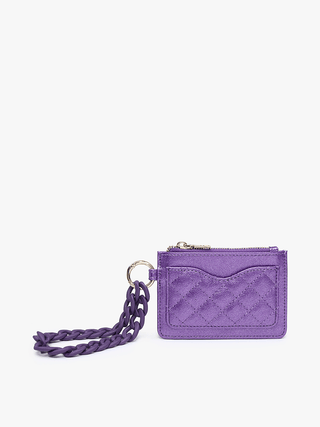 Rhodes Quilted Wallet w/ Chain Bangle | WL2368 : Cupid - The Edit LLC