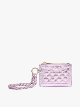 Rhodes Quilted Wallet w/ Chain Bangle | WL2368 : Jadelite - The Edit LLC