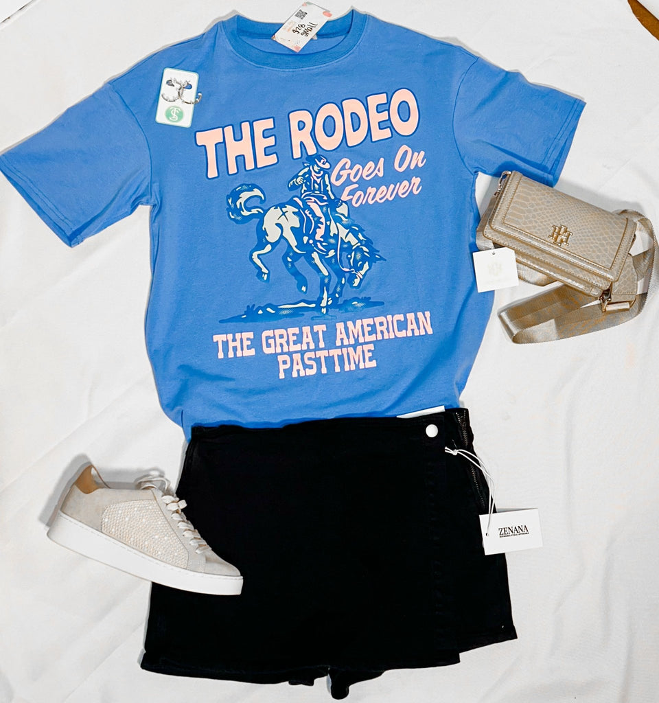 Rodeo Forever Western Graphic Tee - The Edit LLC