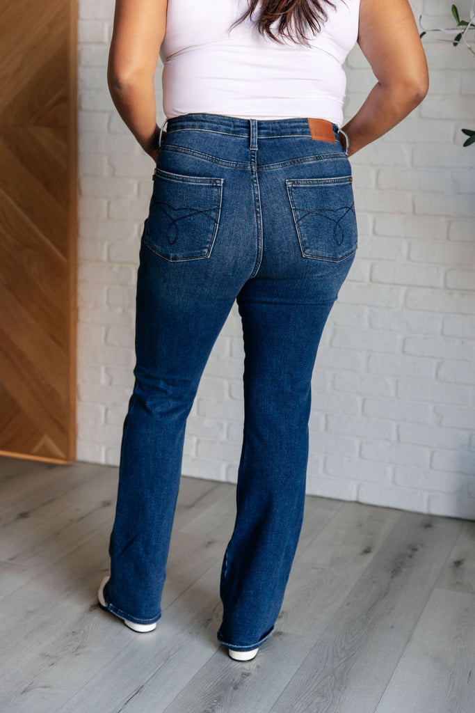 Santana High Rise Control Top Bootcut Jeans - The Edit LLC