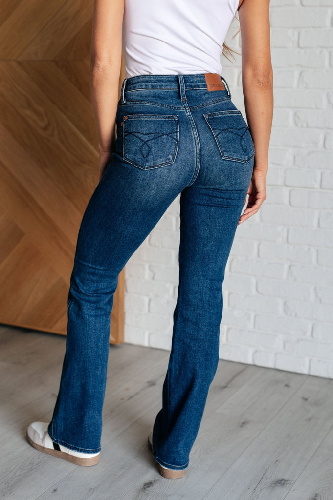 Santana High Rise Control Top Bootcut Jeans - The Edit LLC