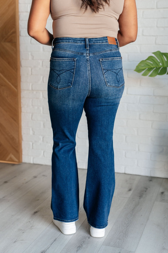 Santana High Rise Control Top Bootcut Jeans (Short Inseam) - The Edit LLC