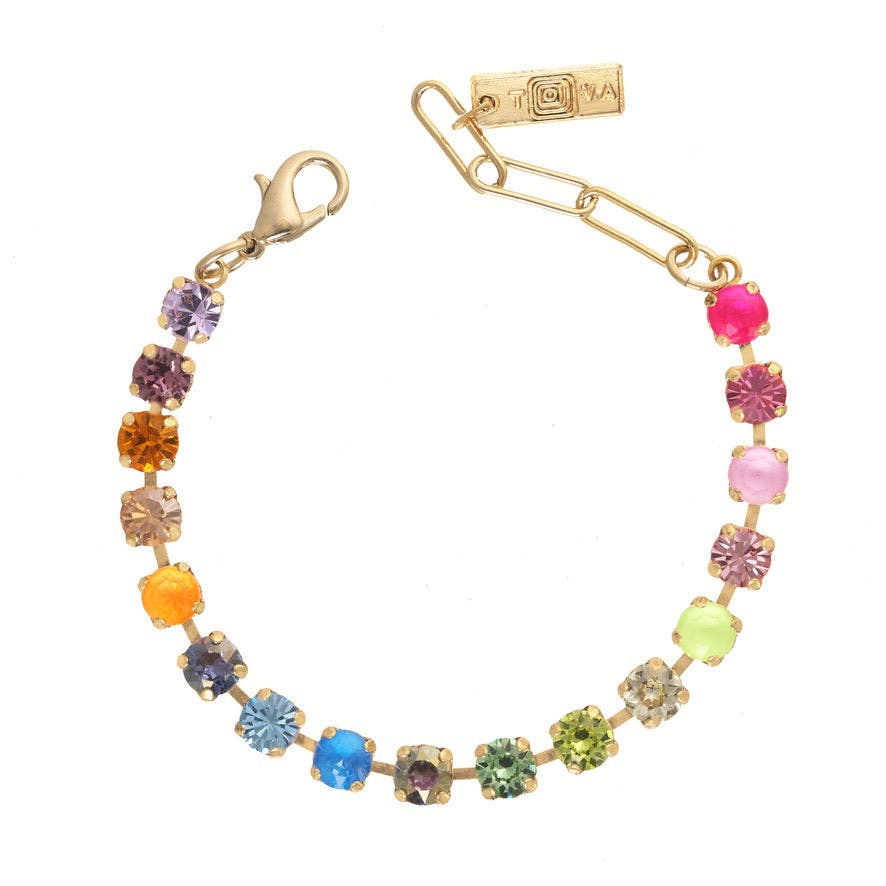 Sarina Bracelet in Watermelon - The Edit LLC