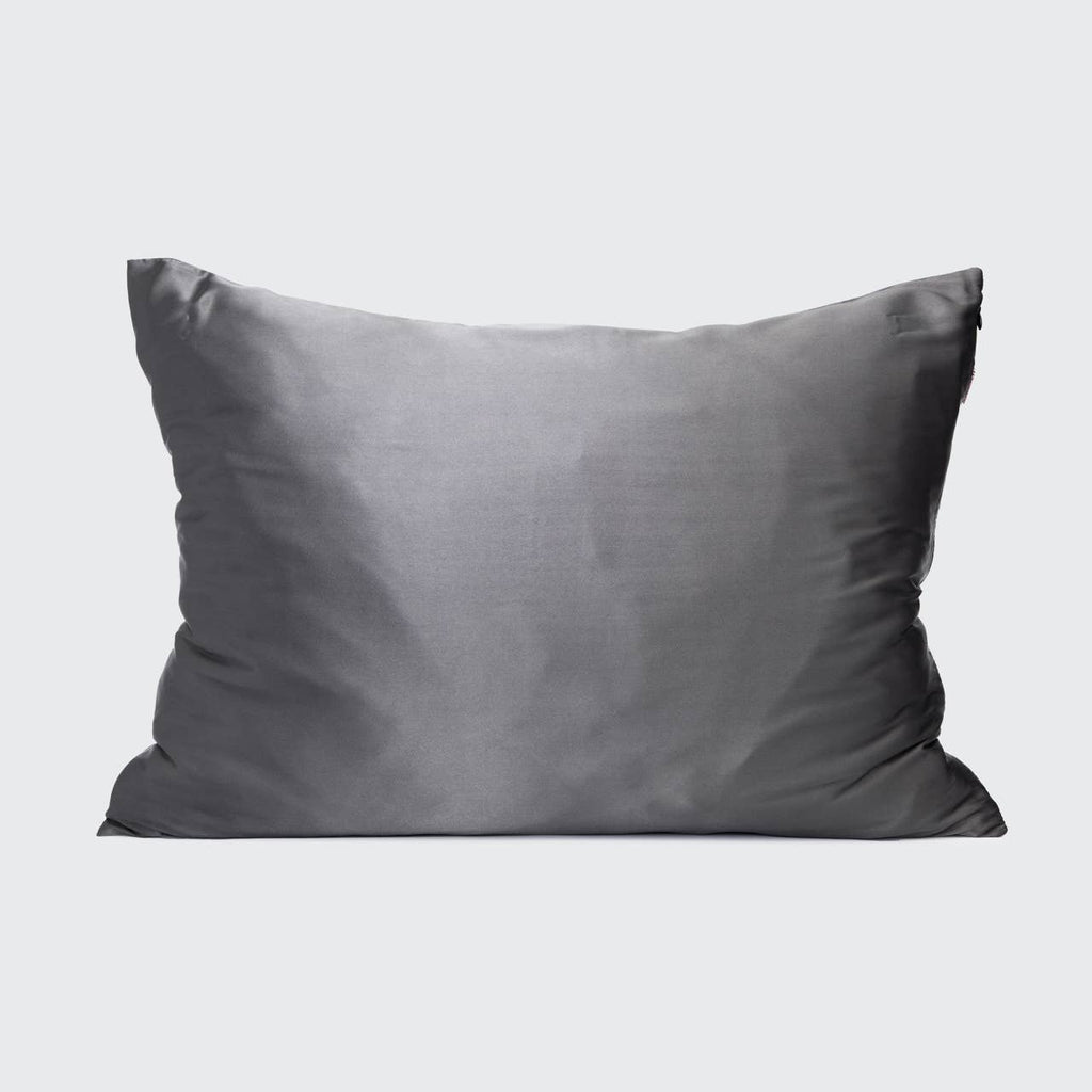 Satin Pillowcase - Charcoal - The Edit LLC