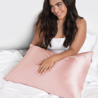 Satin Pillowcase King - Blush - The Edit LLC