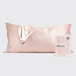 Satin Pillowcase King - Blush - The Edit LLC