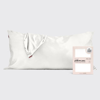 Satin Pillowcase King - Ivory - The Edit LLC
