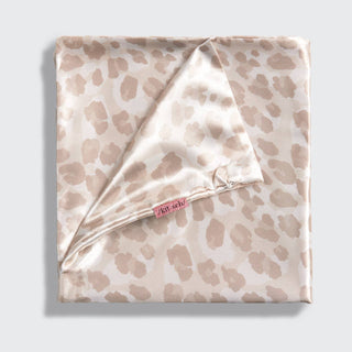 Satin Pillowcase King - Leopard - The Edit LLC