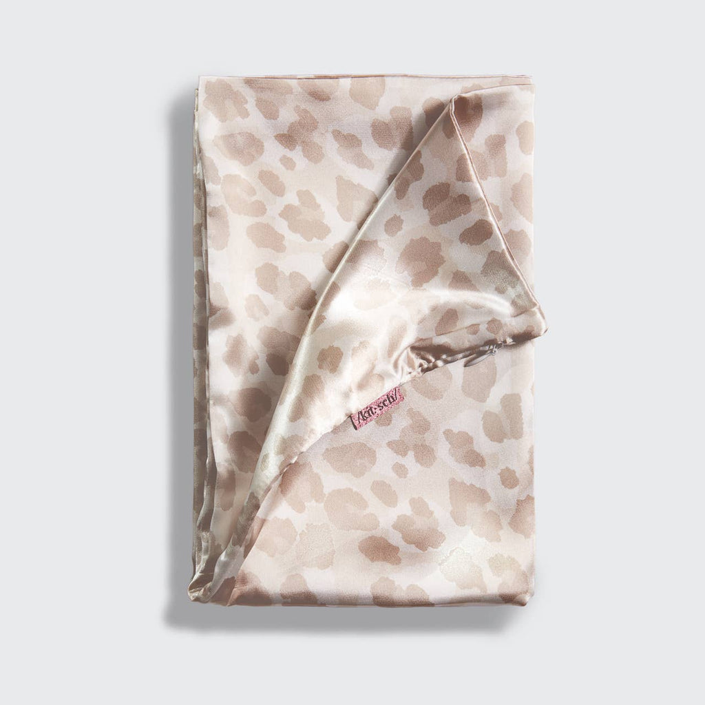 Satin Pillowcase - Leopard - The Edit LLC