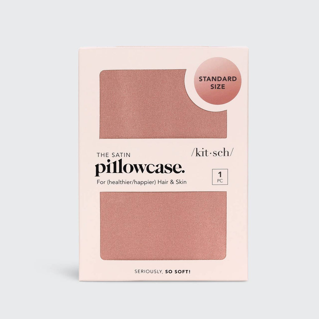 Satin Pillowcase - Terracotta - The Edit LLC