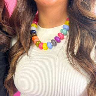 Scarlett Beaded Necklace - The Edit LLC