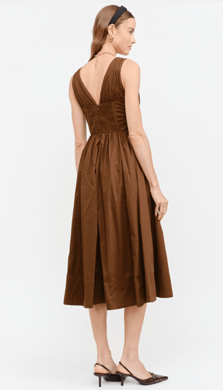 Shae Brown Dress - The Edit LLC