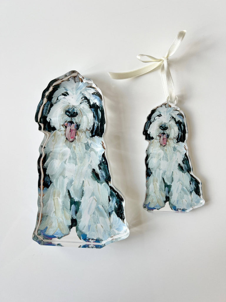 "Sheepadoodle II" ornament - The Edit LLC