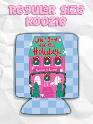 Shop small for the holidays custom business name koozies : Slims - The Edit LLC