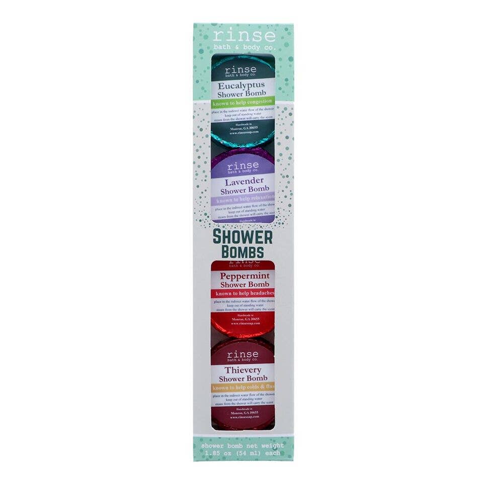 Shower Bomb - 4 Pack - Assorted - The Edit LLC