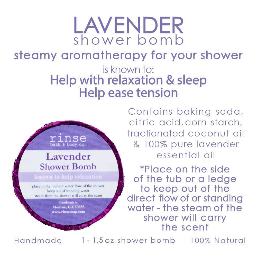 Shower Bomb - Lavender - The Edit LLC