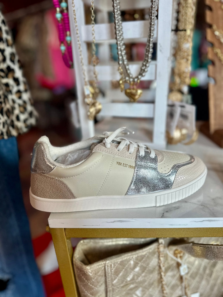 Silver Multi Draton Slip On Sneaker - The Edit LLC