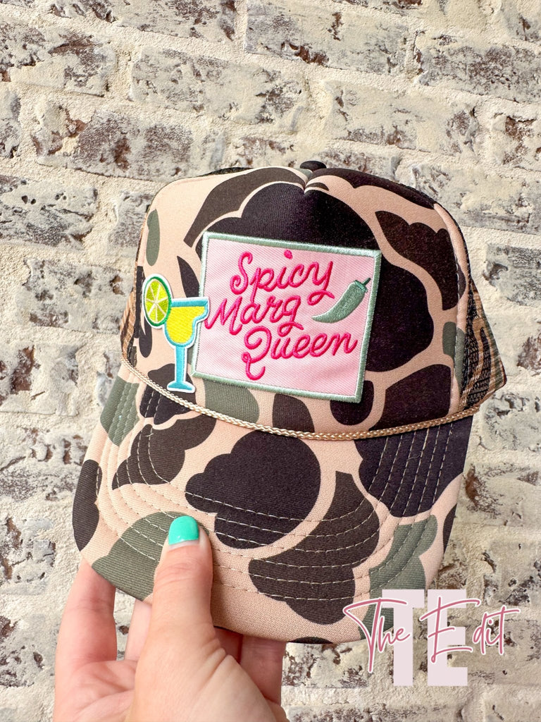 Spicy Marg Camo Trucker Hat - The Edit LLC