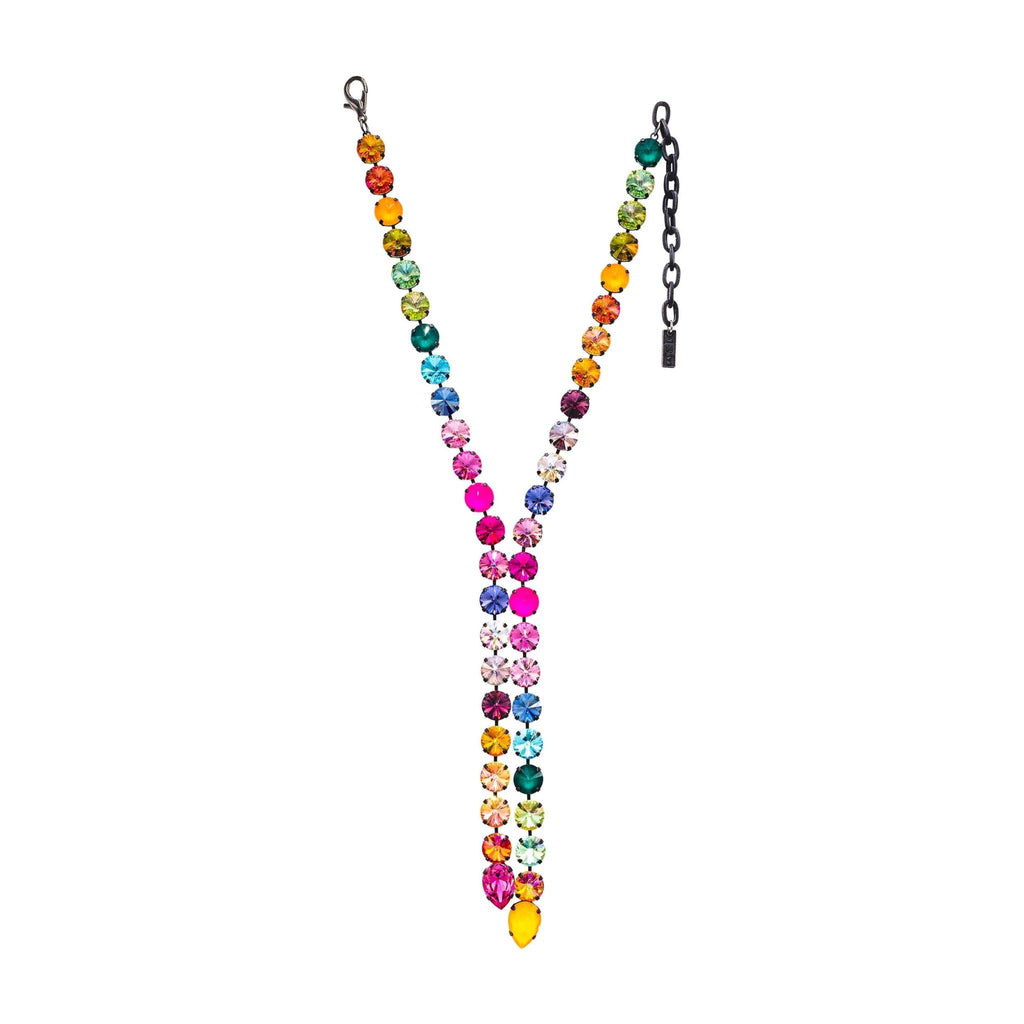 Split Necklace in Smutt Watermelon - The Edit LLC