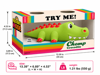 Squishy Mode Jumbo ‘Chomp’ Crocodile Sensory Toys - The Edit LLC
