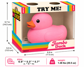 Squishy Mode Jumbo Duck Sensory Toys  - The Edit LLC