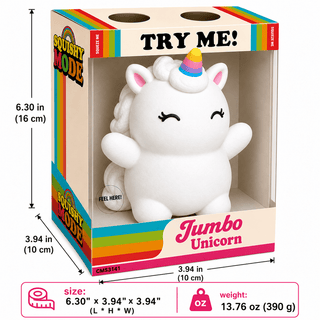 Squishy Mode Jumbo Unicorn Sensory Toys  - The Edit LLC