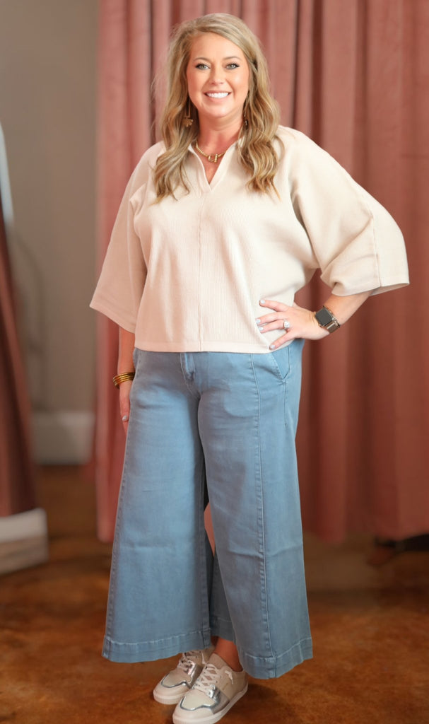 Stoney Oversized Boxy Sweater - The Edit LLC