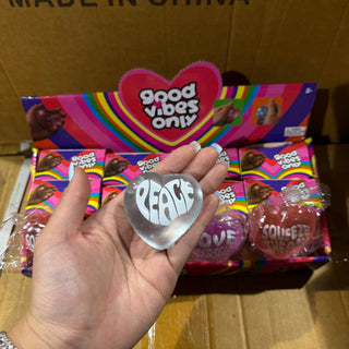 Sugar Squeeze Positive & Good Vibe Heart - The Edit LLC