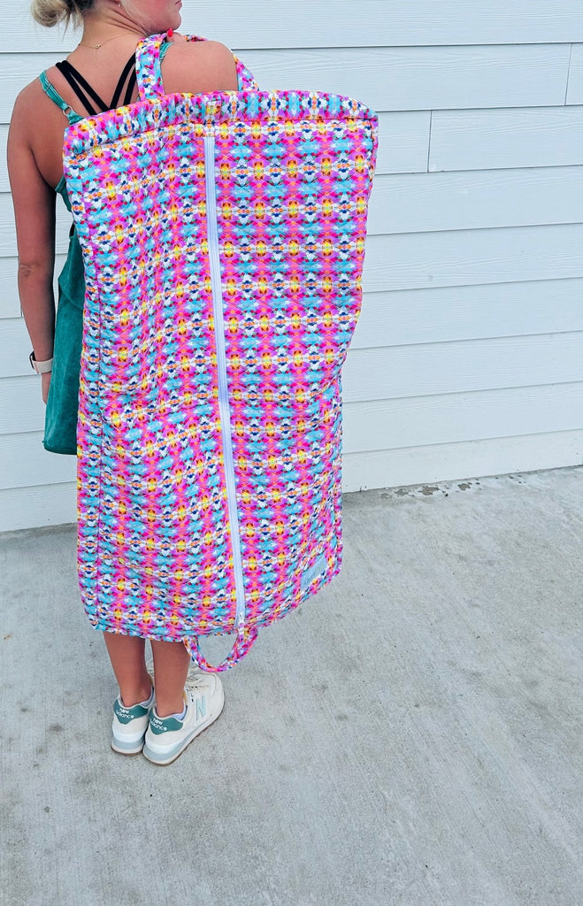 Sumner Pink Garment Bag - The Edit LLC