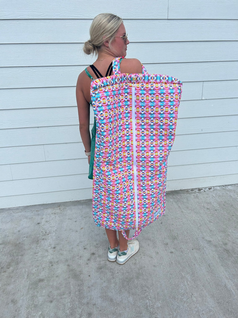 Sumner Pink Garment Bag - The Edit LLC
