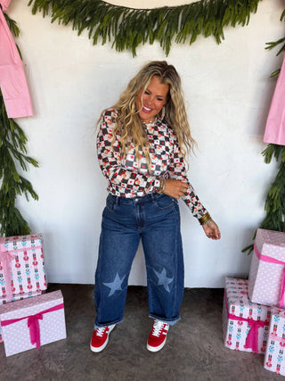 SUPER STAR BARREL JEANS - The Edit LLC