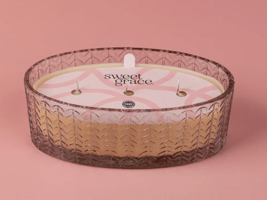 Sweet Grace 10.7 oz Oval candle - The Edit LLC