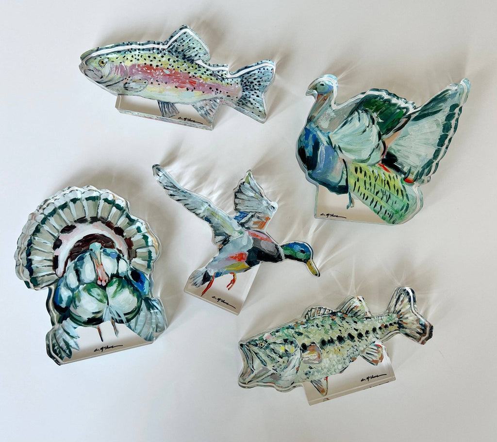 "Take Flight" acrylic shelfie: Small - The Edit LLC