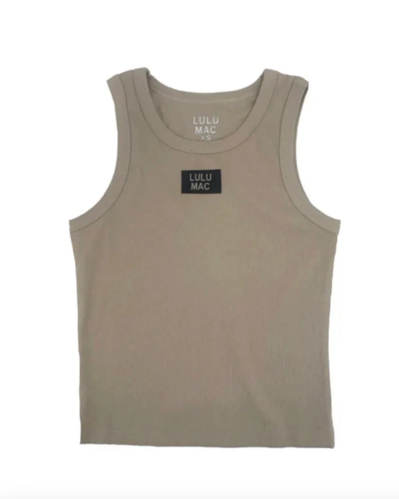 Tan Lulu Mac Tank - The Edit LLC