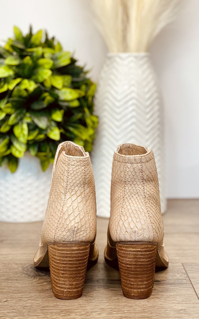 Tarim Bootie in Blush - The Edit LLC