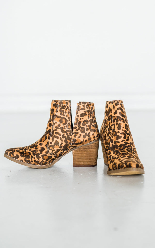 Tarim Bootie in Leopard - The Edit LLC