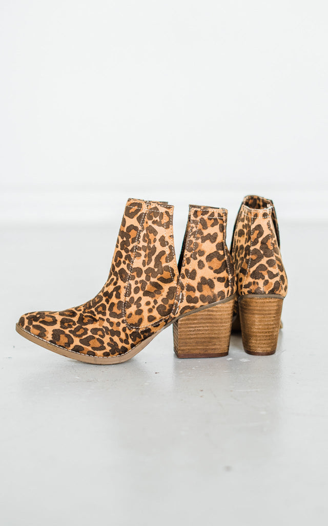 Tarim Bootie in Leopard - The Edit LLC