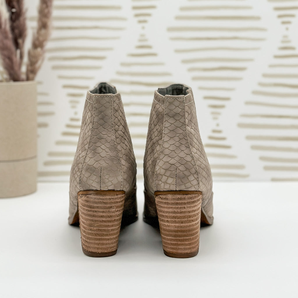 Tarim Bootie in Taupe - The Edit LLC