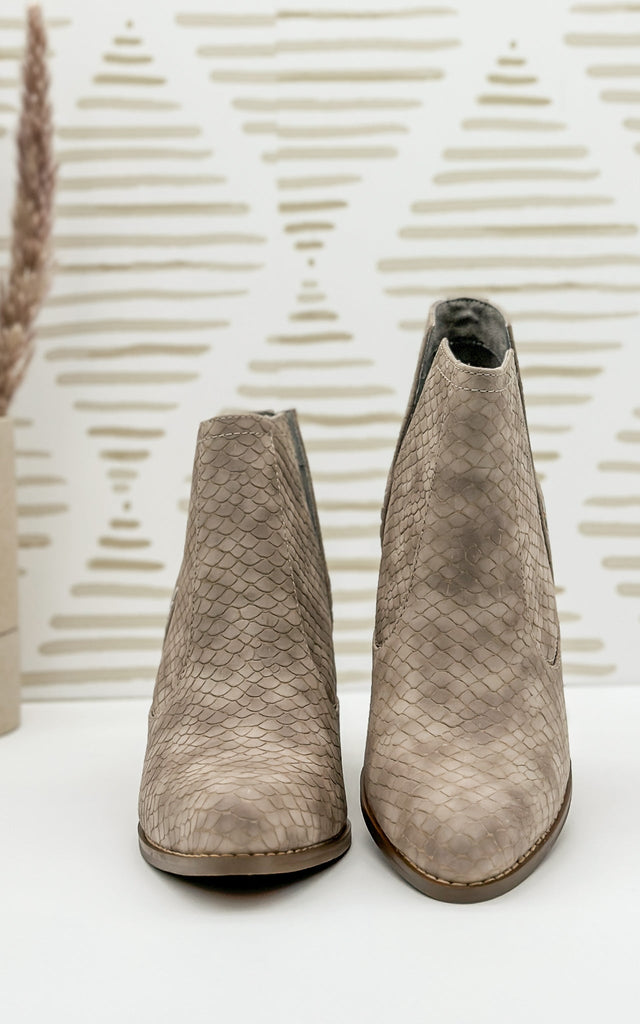 Tarim Bootie in Taupe - The Edit LLC