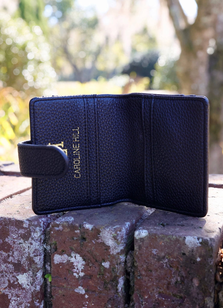 Tate Card Holder Wallet BLACK: Default - The Edit LLC