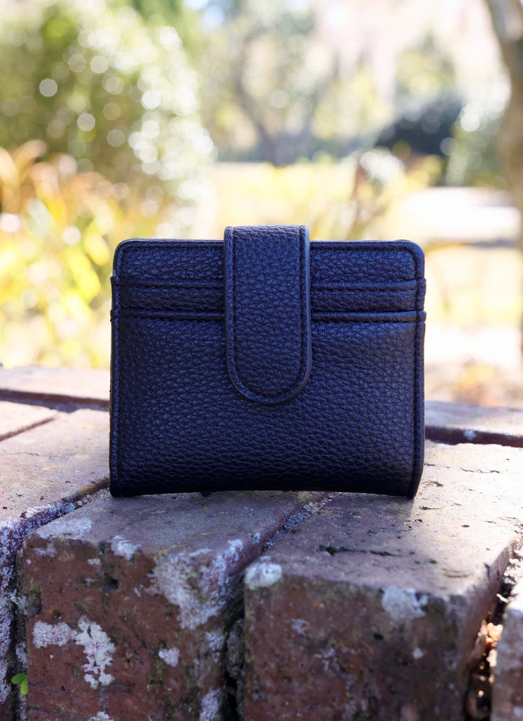 Tate Card Holder Wallet BLACK: Default - The Edit LLC