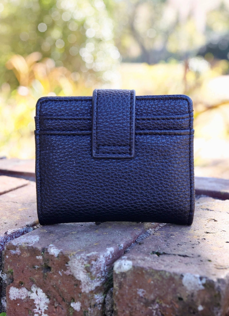 Tate Card Holder Wallet BLACK: Default - The Edit LLC