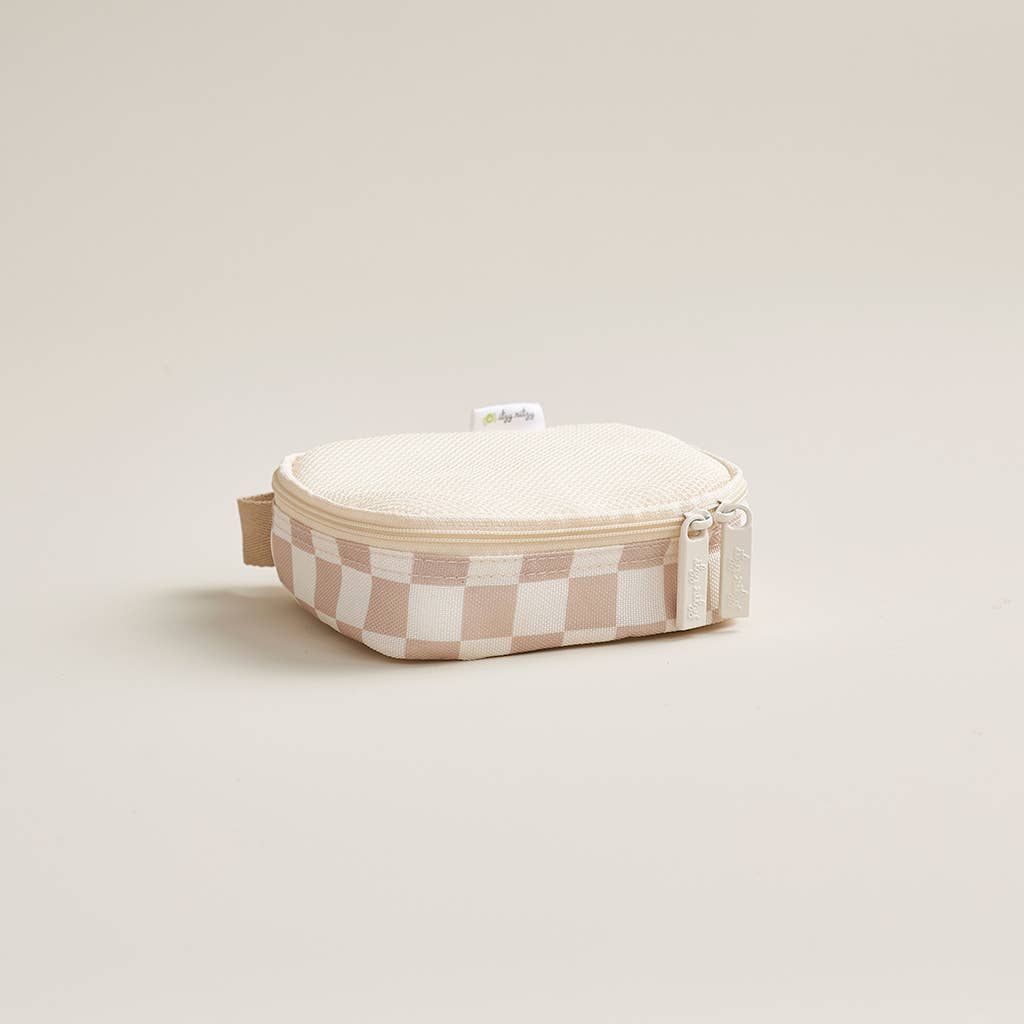 Taupe Checkerboard Pack Like a Boss™ Packing Cubes - The Edit LLC